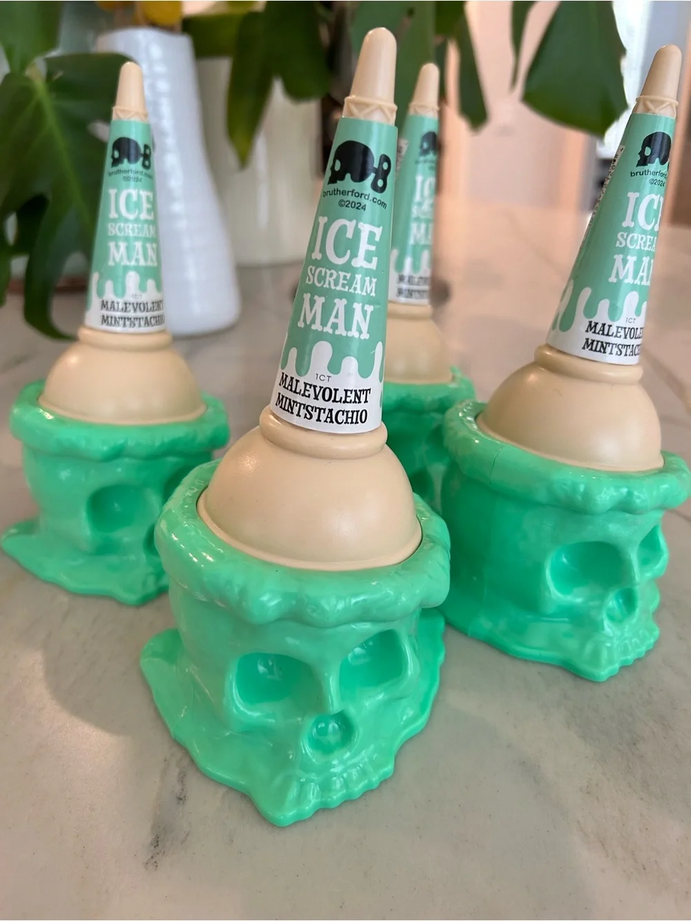🎃Brotherford Halloween 👻 Icescream Man Mintstacio Collectible Target Exclusive